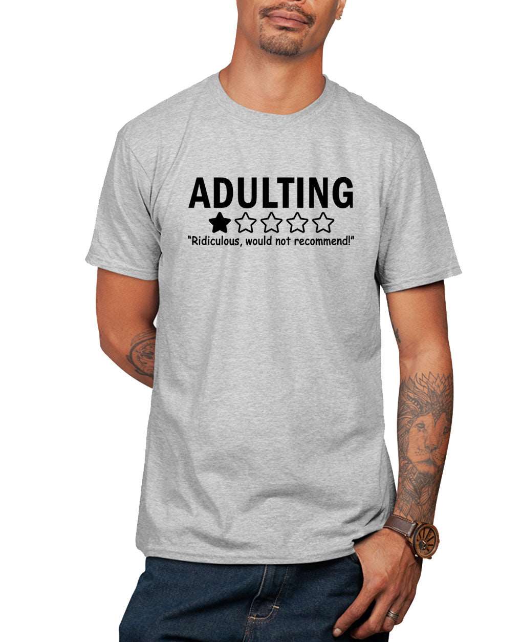 Adulting would not recommend funny t-shirt, sarcasm t-shirt - Fivestartees