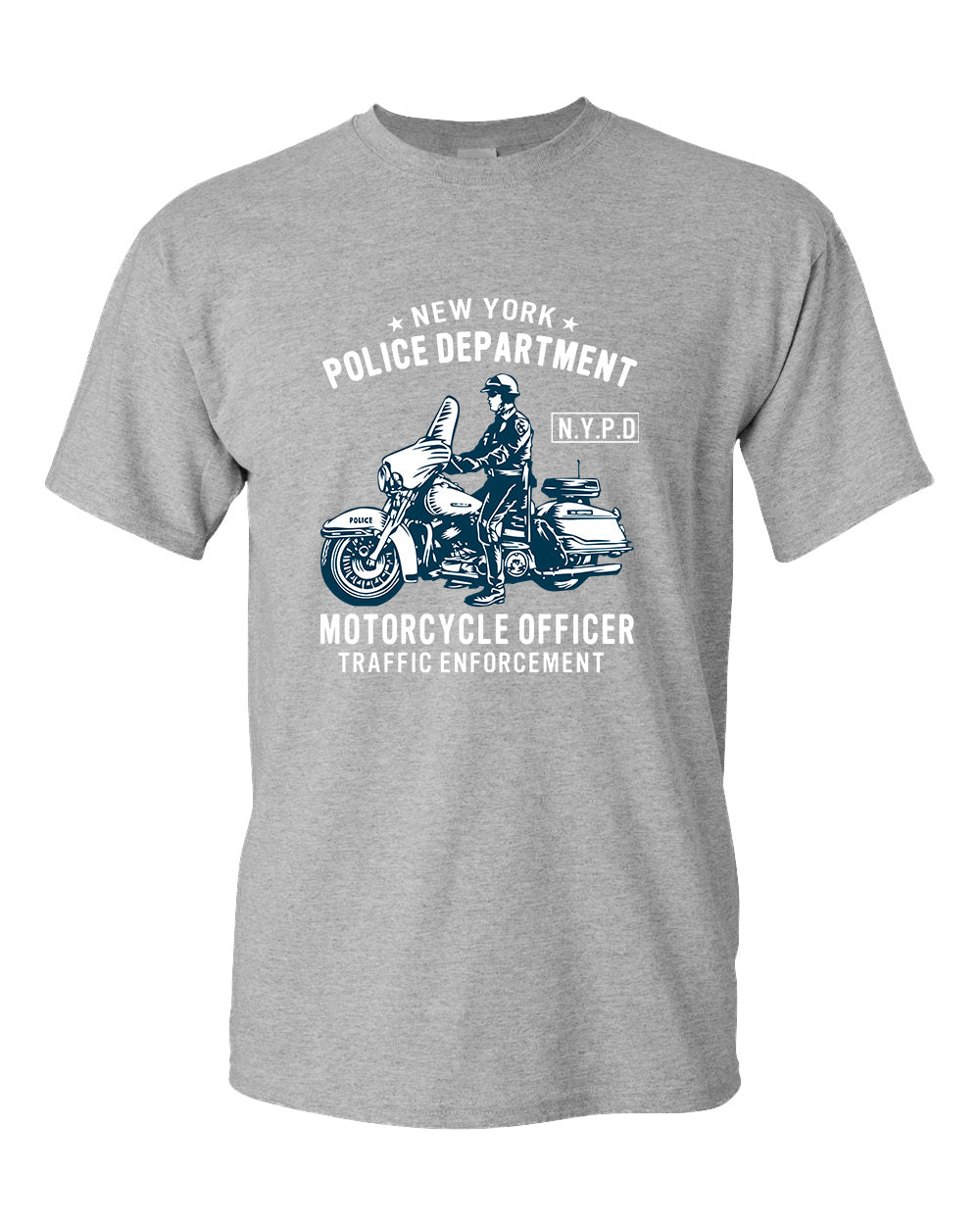 New York motorcycle officer traffic t-shirt - Fivestartees