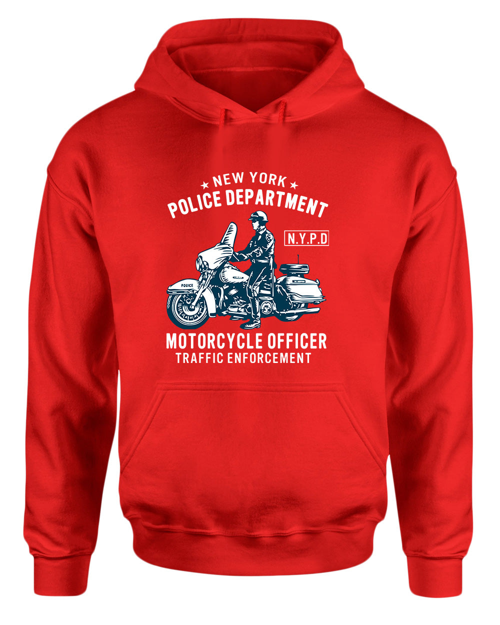 New York motorcycle officer traffic hoodie - Fivestartees