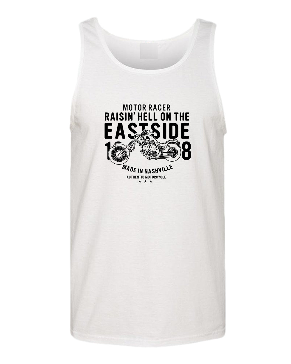 Motor racer, raisin h*ll on the eastside nashville tank top - Fivestartees