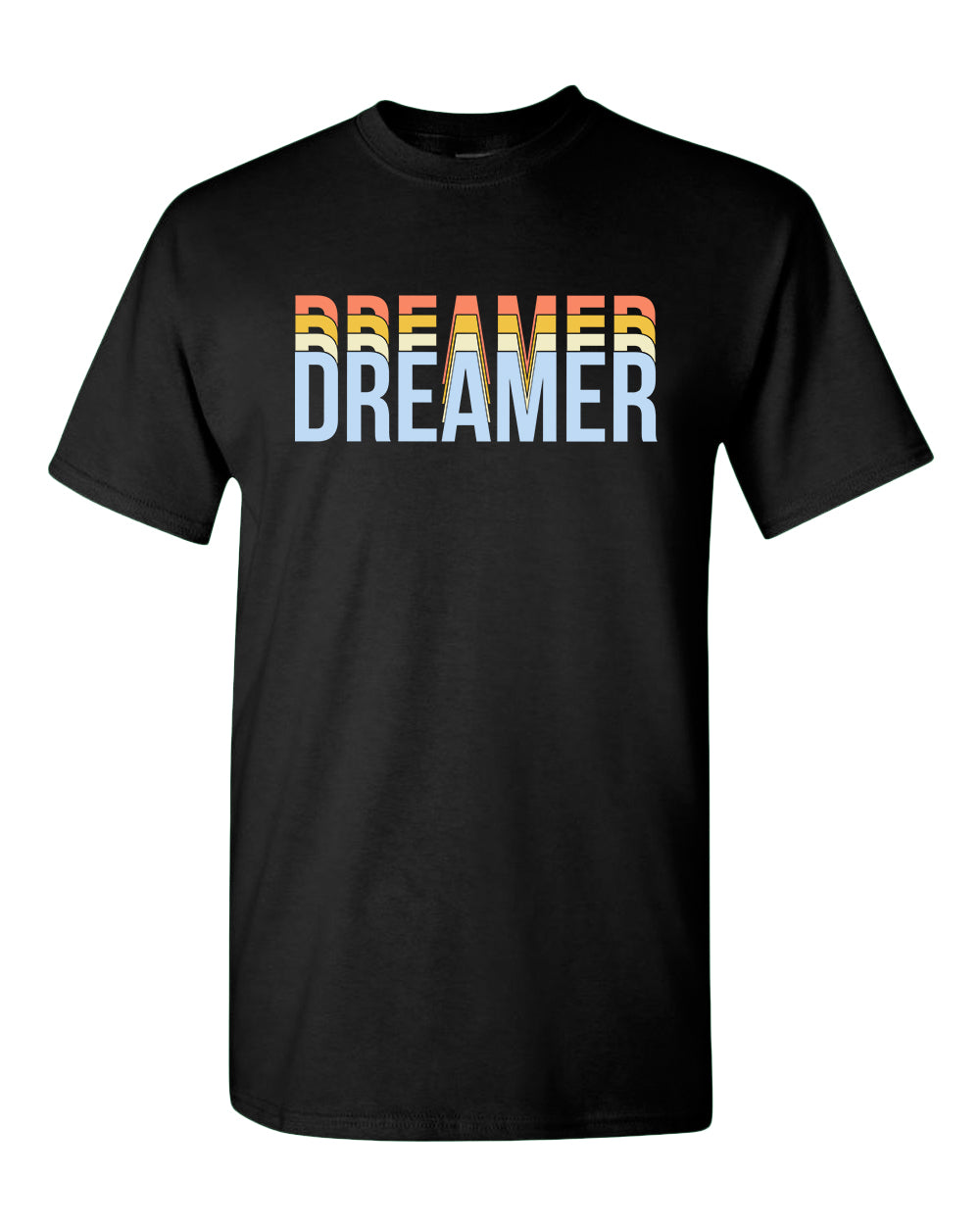 Dreamer T-shirt Motivational Gym T-shirt Casual T-shirt - Fivestartees