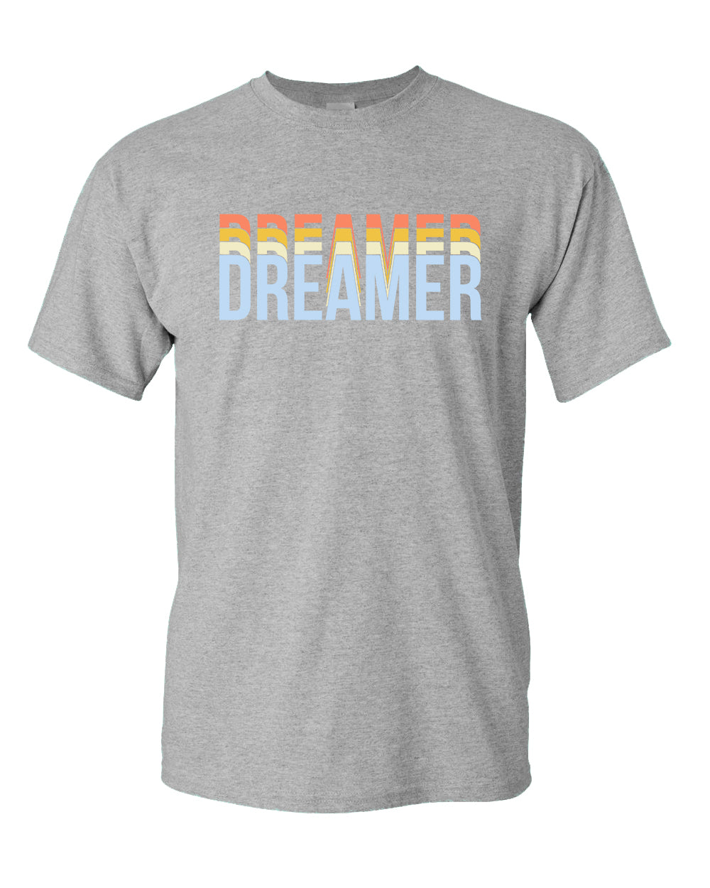 Dreamer T-shirt Motivational Gym T-shirt Casual T-shirt - Fivestartees