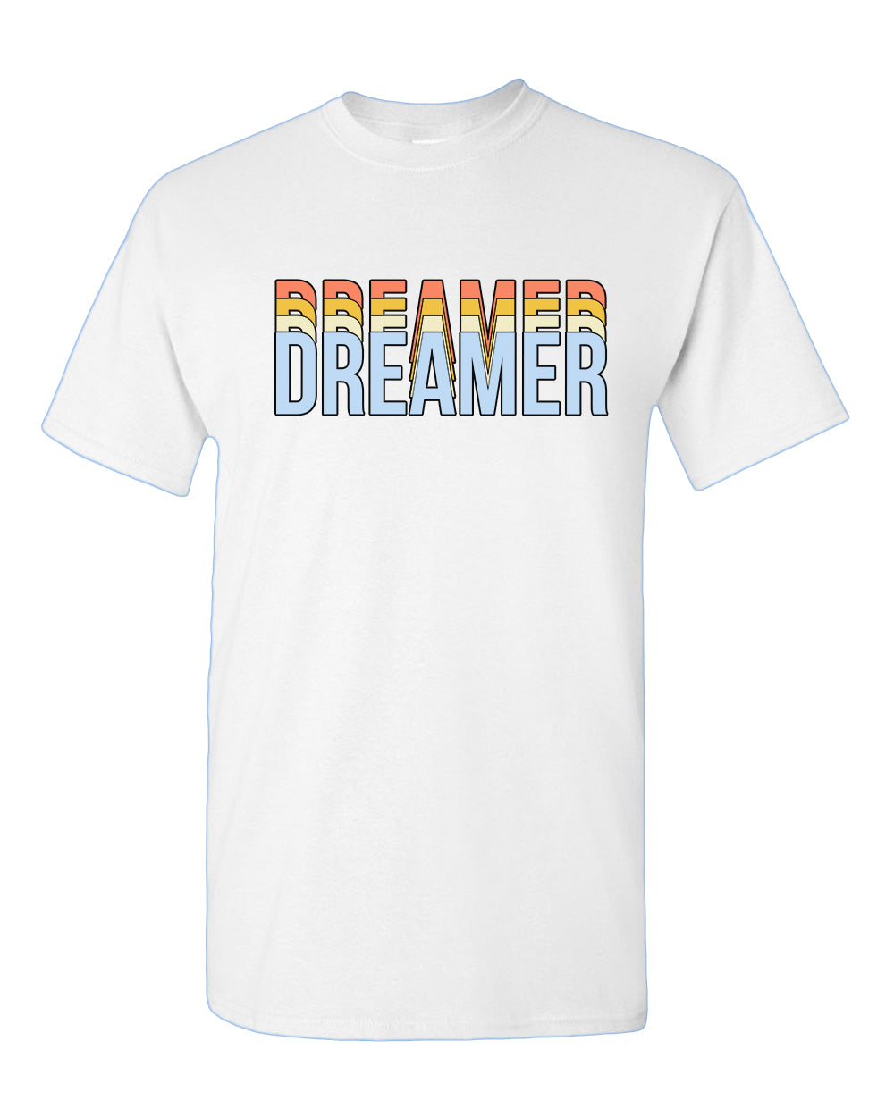 Dreamer T-shirt Motivational Gym T-shirt Casual T-shirt - Fivestartees