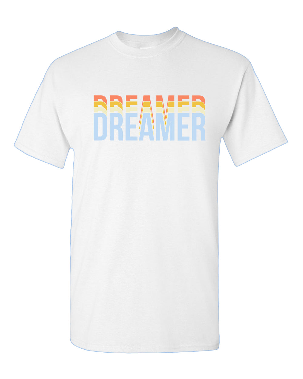 Dreamer T-shirt Motivational Gym T-shirt Casual T-shirt - Fivestartees