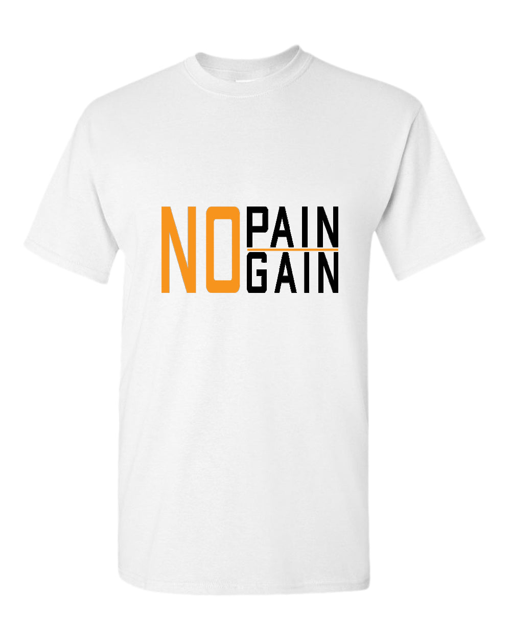 No pain No gain t-shirt, motivational t-shirt, inspirational tees, casual tees - Fivestartees