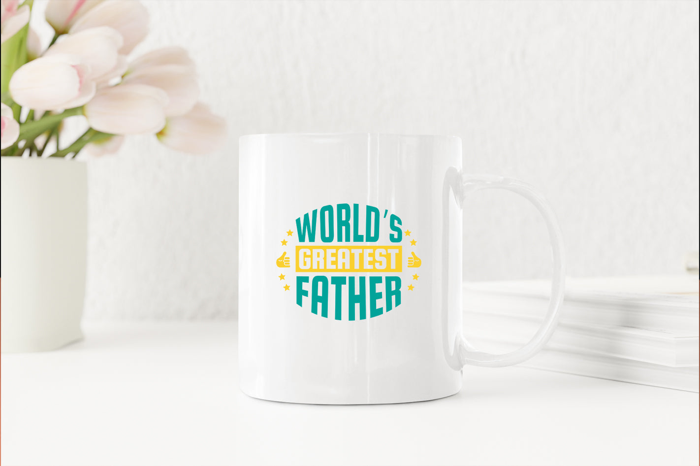 World's greatest father Coffee Mug 2, daddy gift Coffee Mugs - Fivestartees