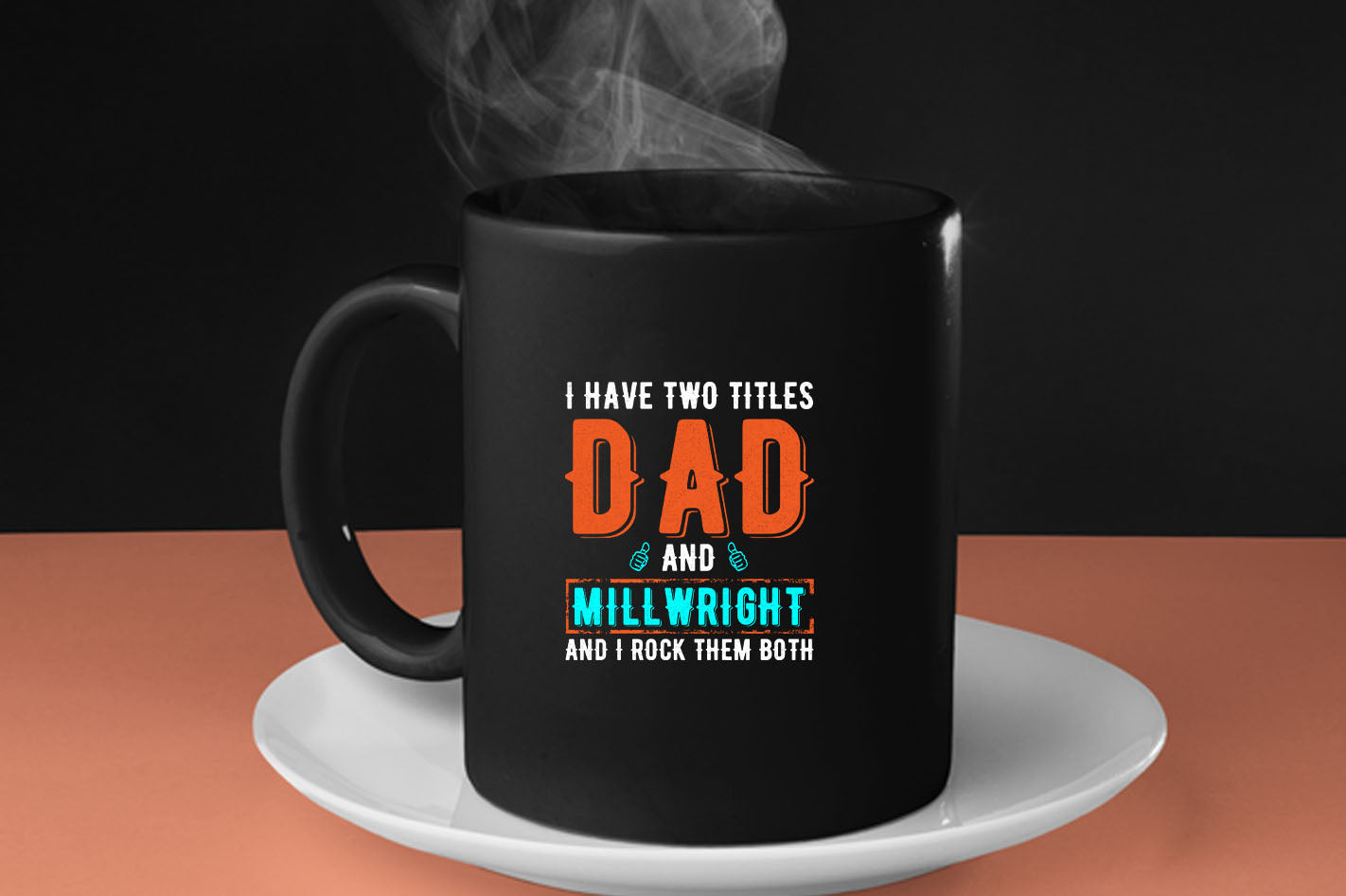 I have two titles, dad and millwright and i rock then both Coffee Mug - Fivestartees