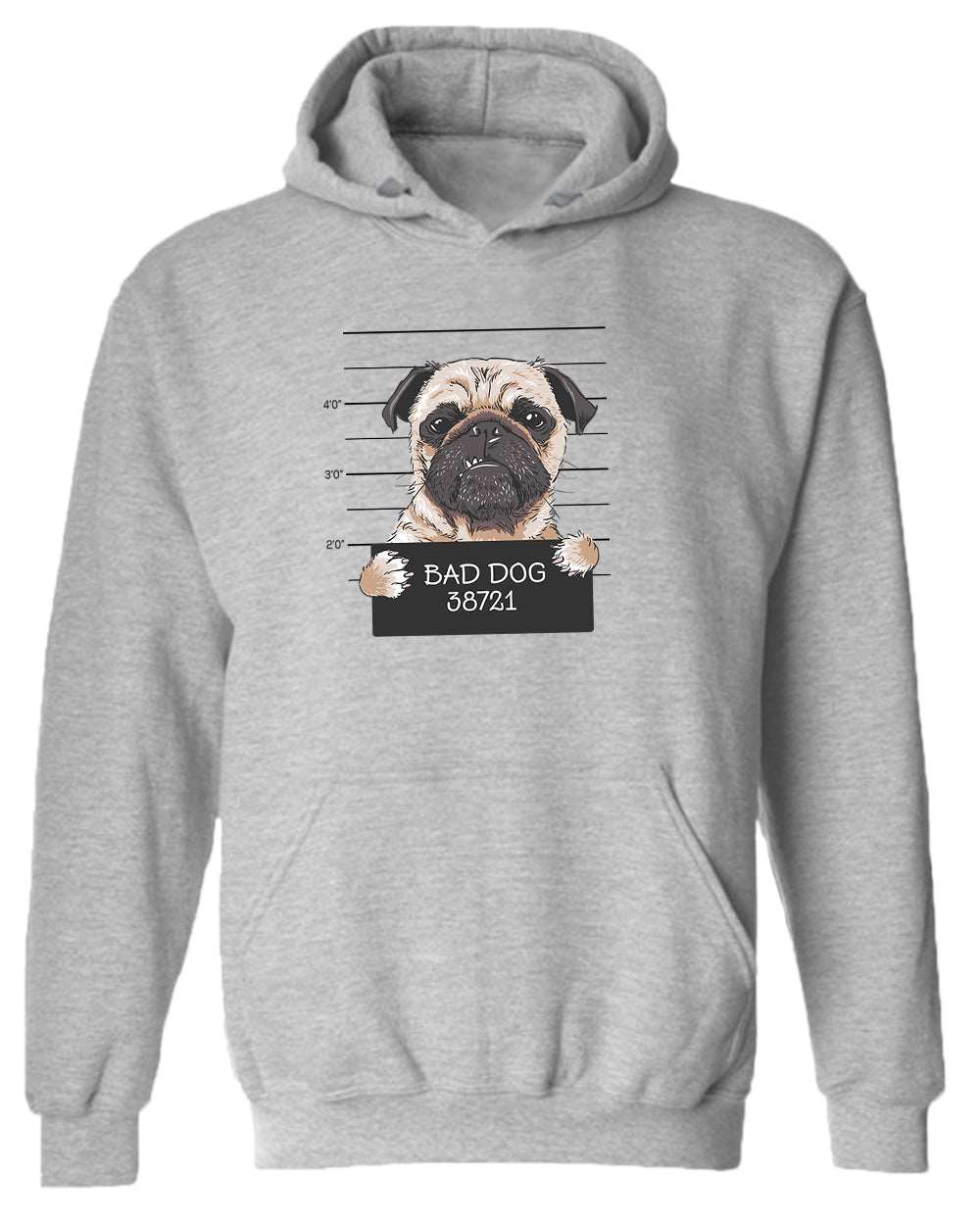 Bad dog funny hoodie, dog lover hoodie - Fivestartees