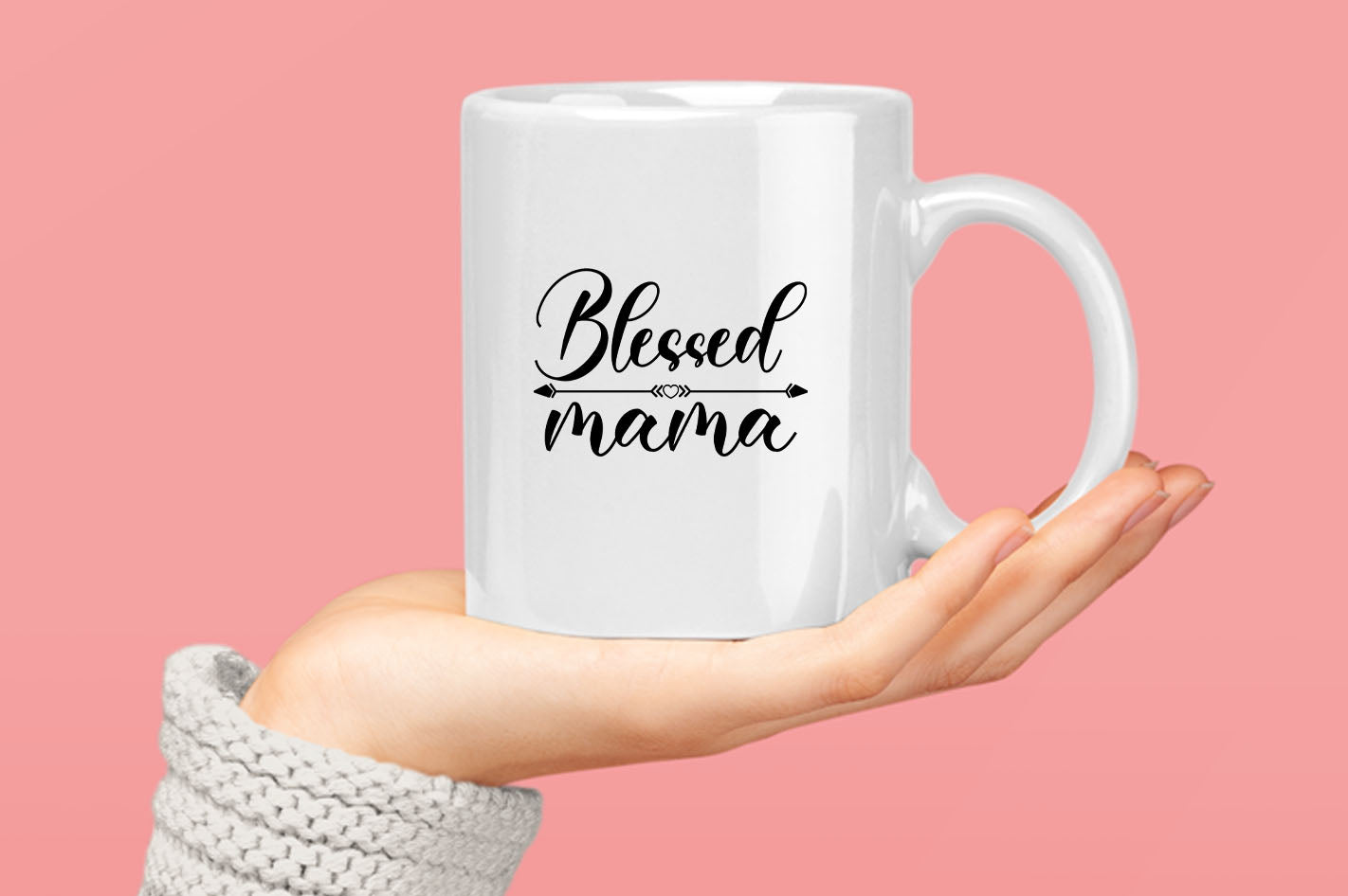 Blessed mama Coffee Mug - Fivestartees