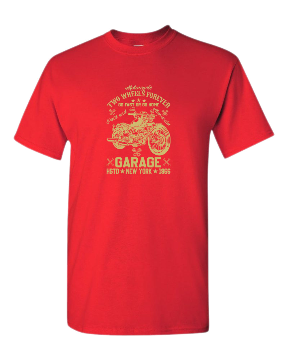 Motorcycle two wheels forever t-shirt, garage tees - Fivestartees