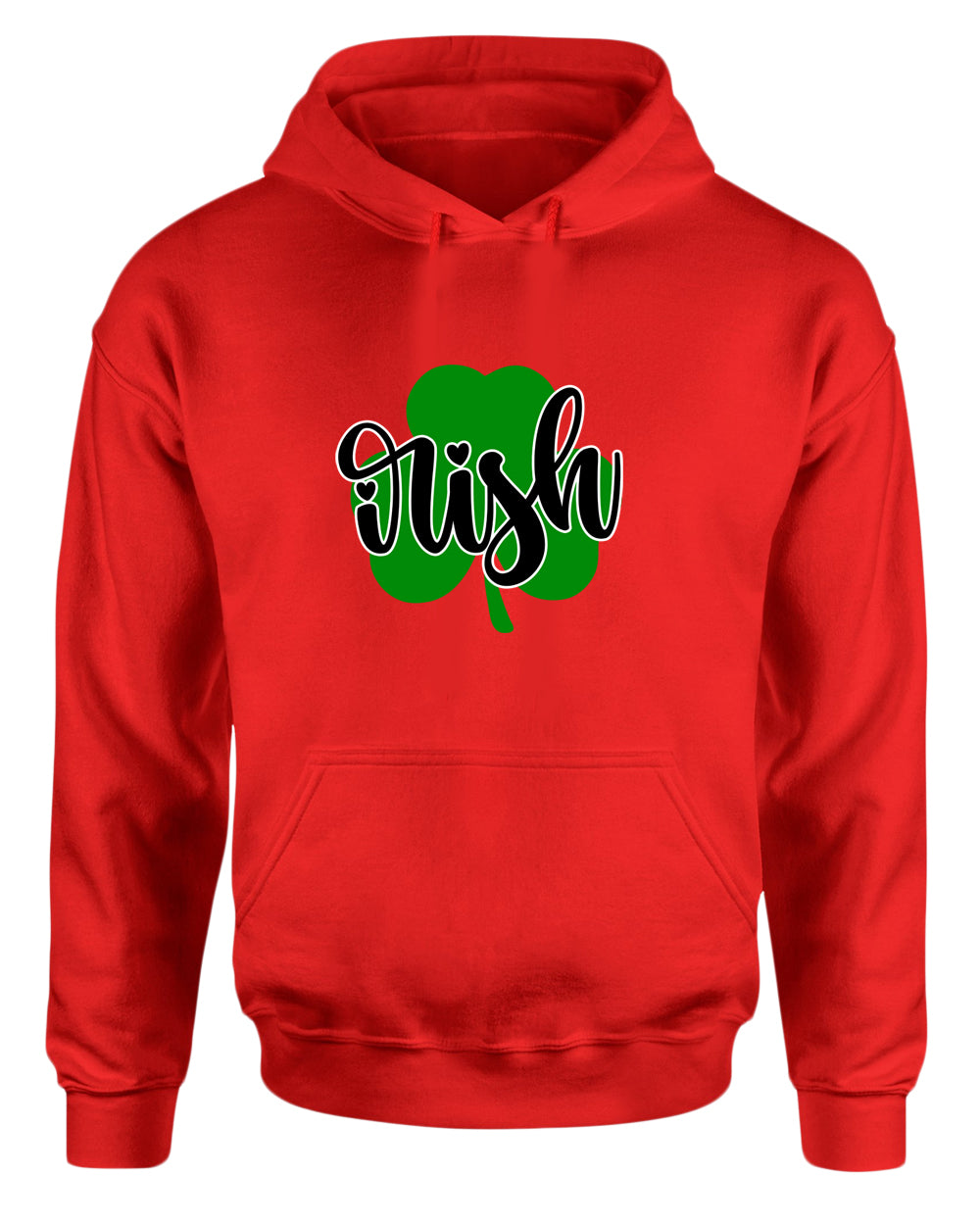 Irish clover shamrock hoodie women st patrick's day hoodie - Fivestartees