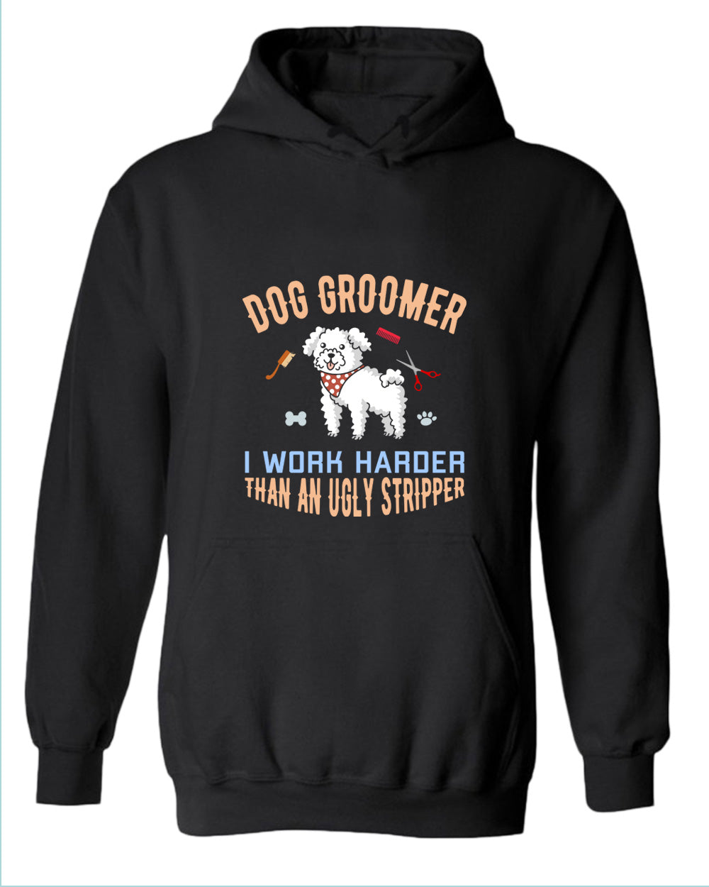 Dog groomer hoodie, funny dog groomer hoodies - Fivestartees