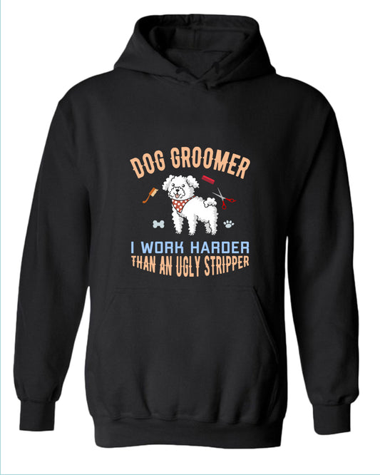 Dog groomer hoodie, funny dog groomer hoodies - Fivestartees