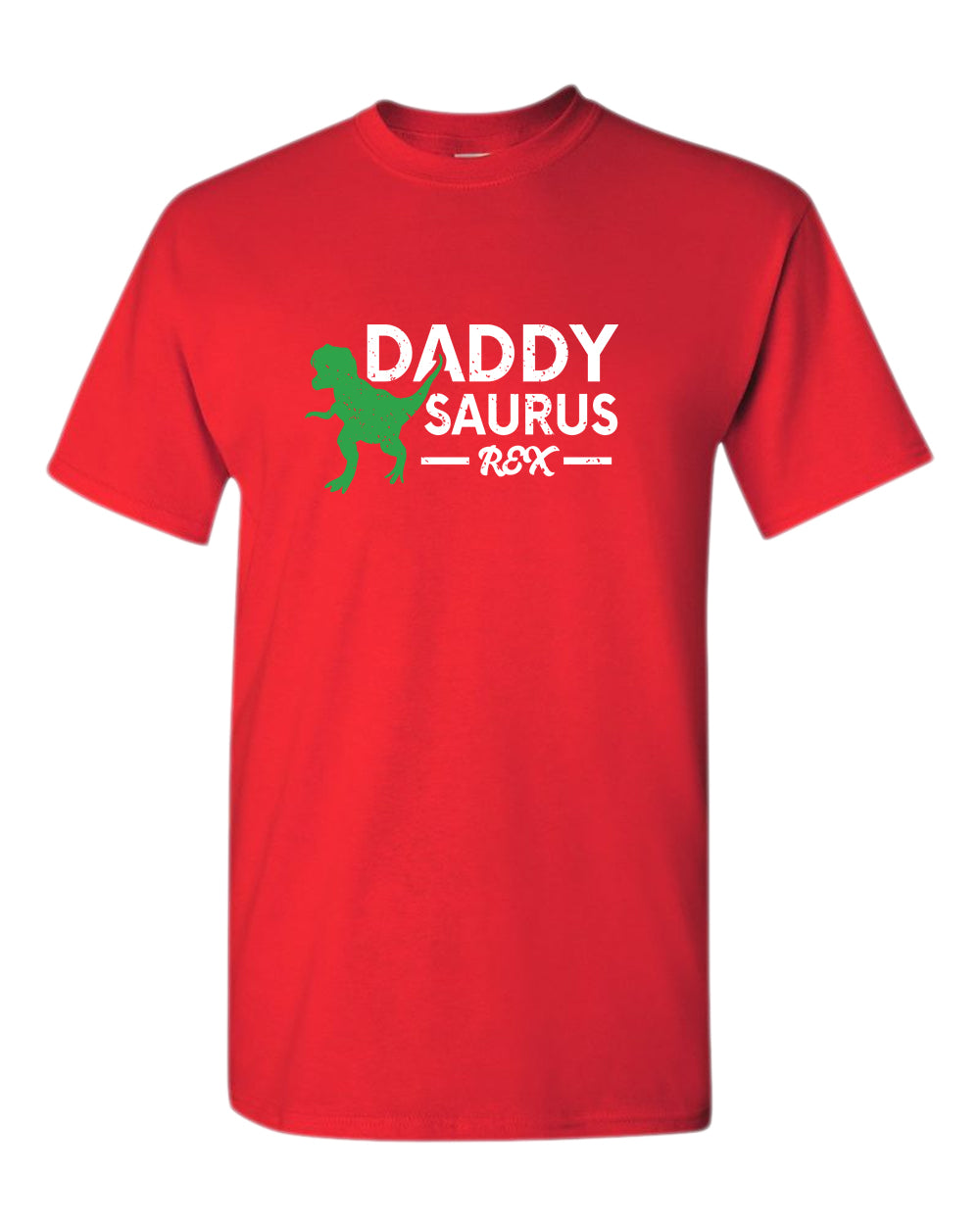 Daddy saurus rec t-shirt, dinosaur daddy tees - Fivestartees