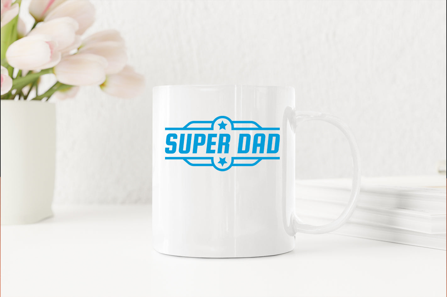 Super dad star Coffee Mug, dad hero Coffee Mug, daddy gift - Fivestartees