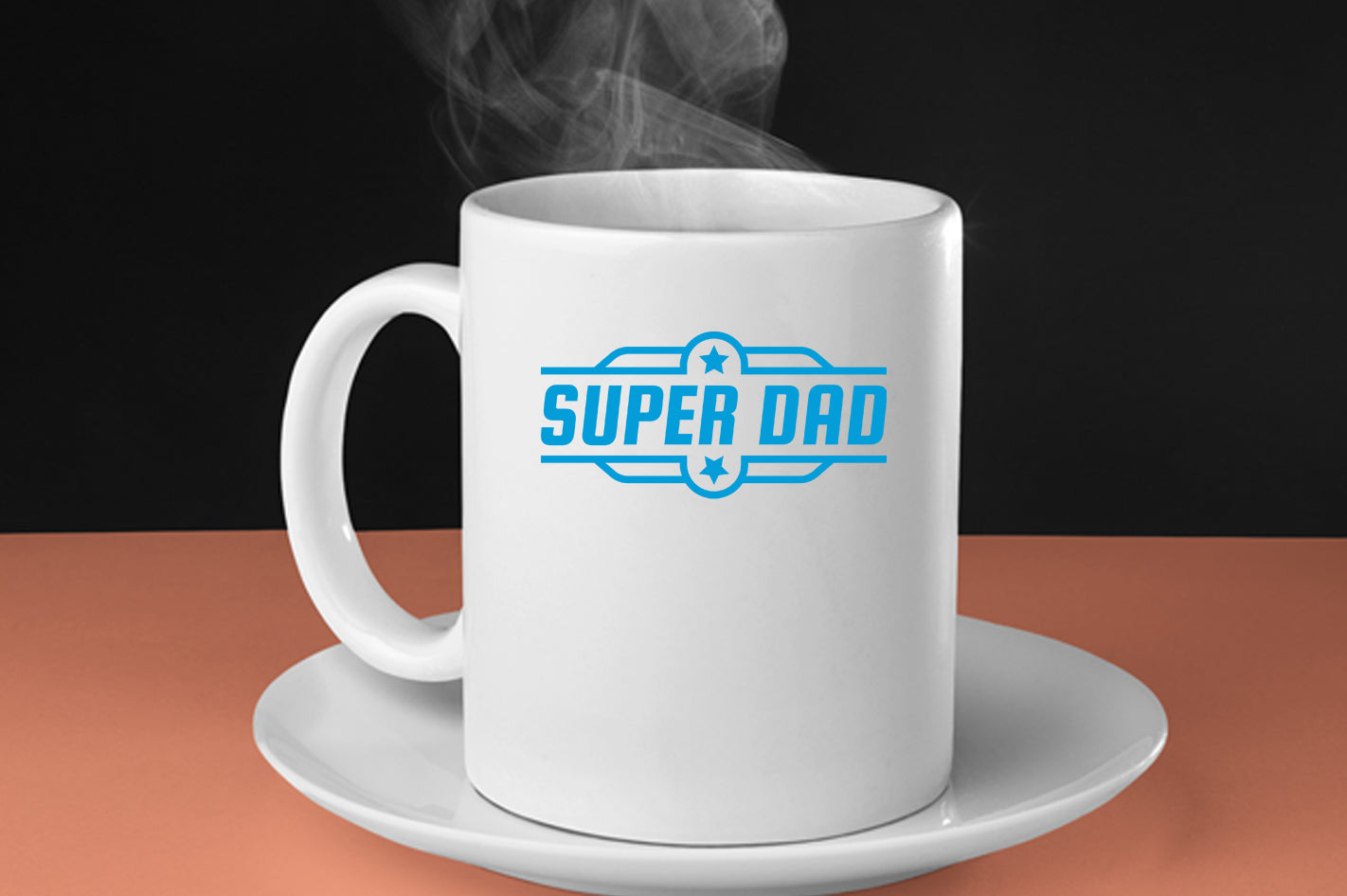 Super dad star Coffee Mug, dad hero Coffee Mug, daddy gift - Fivestartees