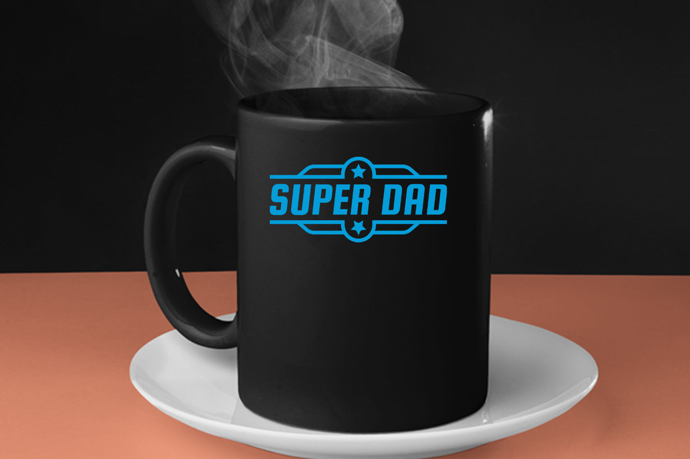 Super dad star Coffee Mug, dad hero Coffee Mug, daddy gift - Fivestartees