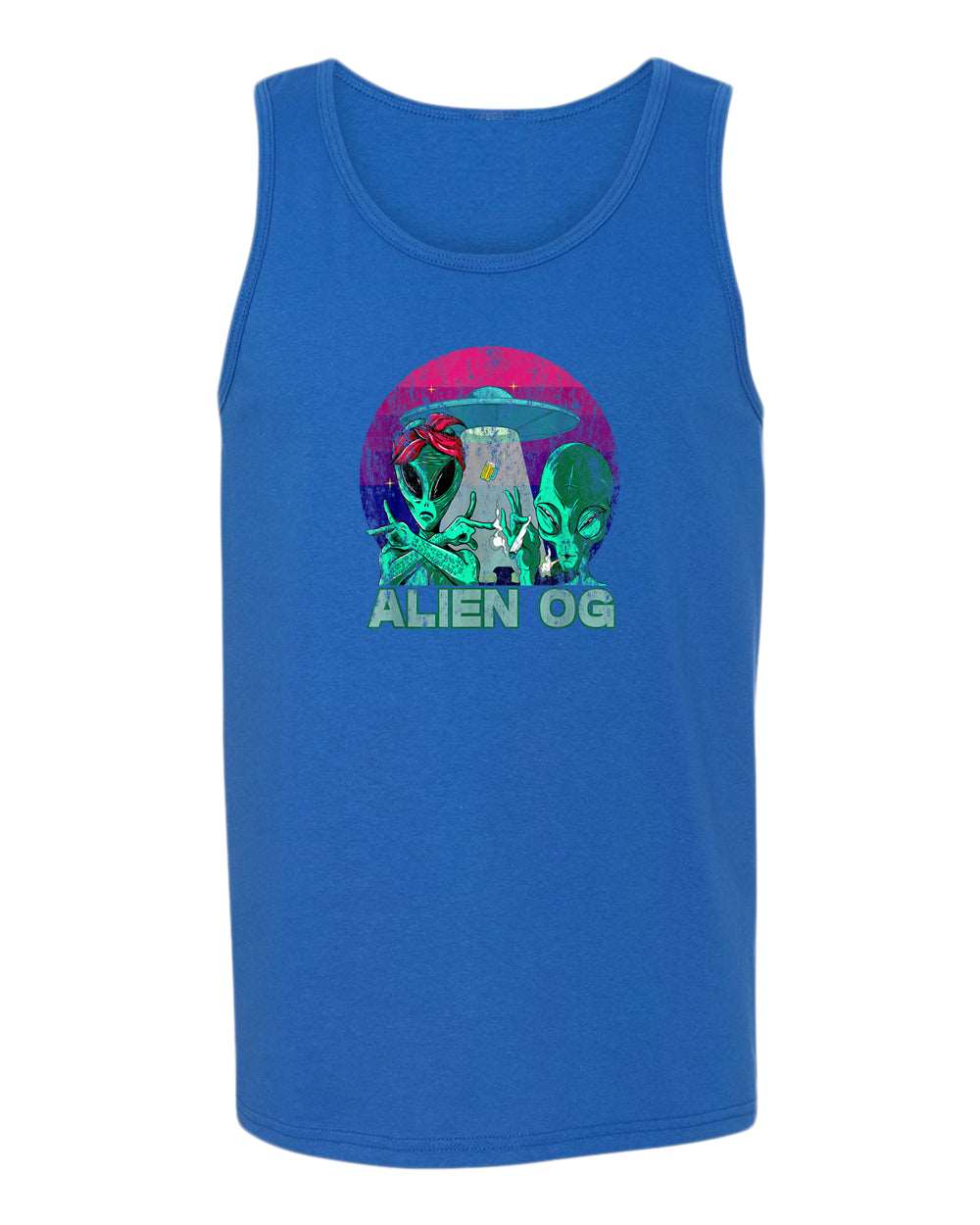 Alien OG spaceship tank top - Fivestartees