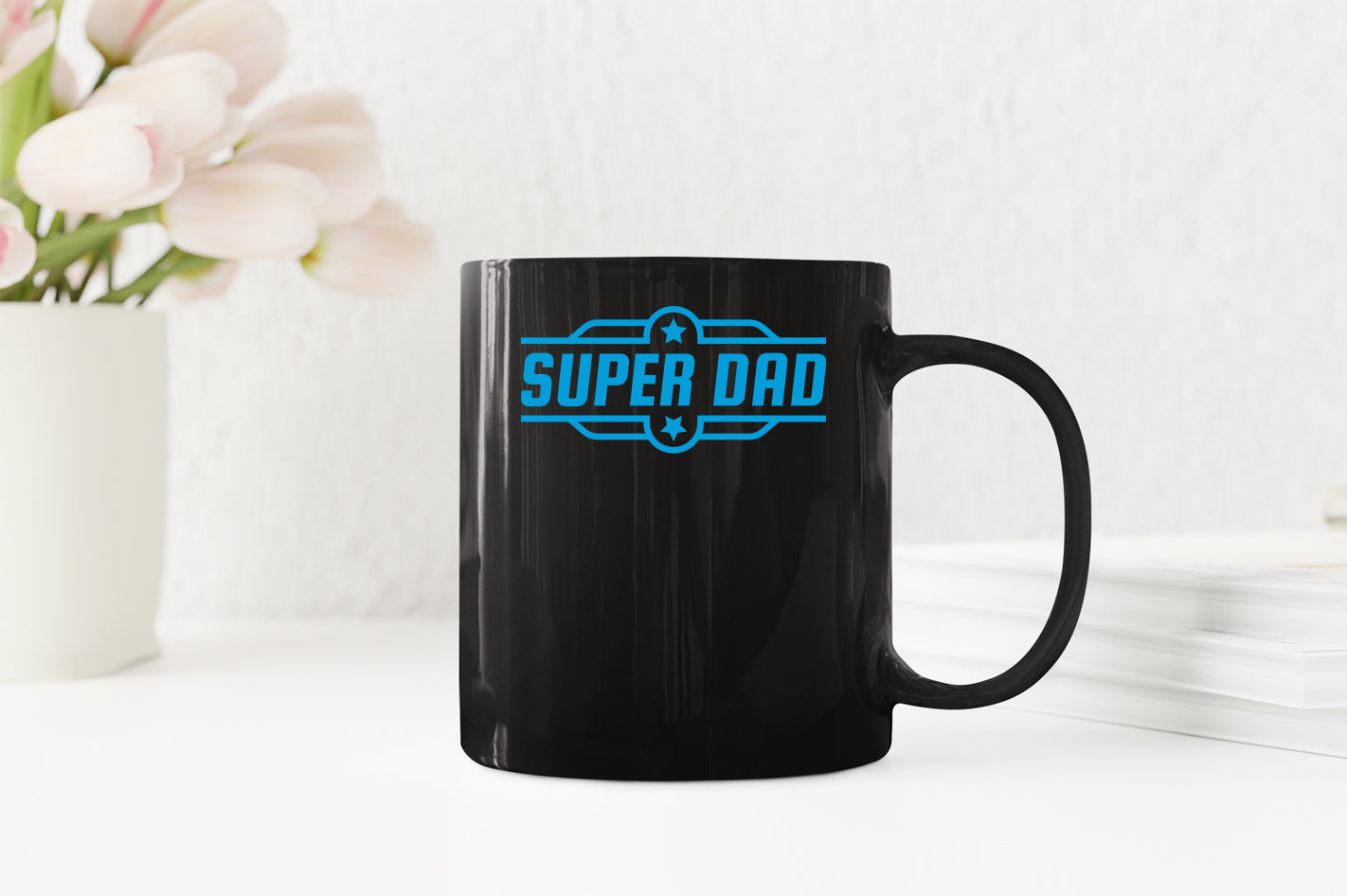 Super dad star Coffee Mug, dad hero Coffee Mug, daddy gift - Fivestartees