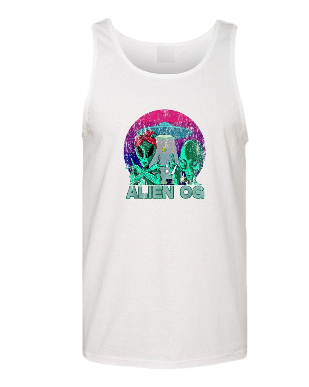 Alien OG spaceship tank top - Fivestartees