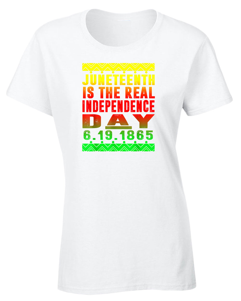 6-19-1865 real independence day t-shirt - Fivestartees