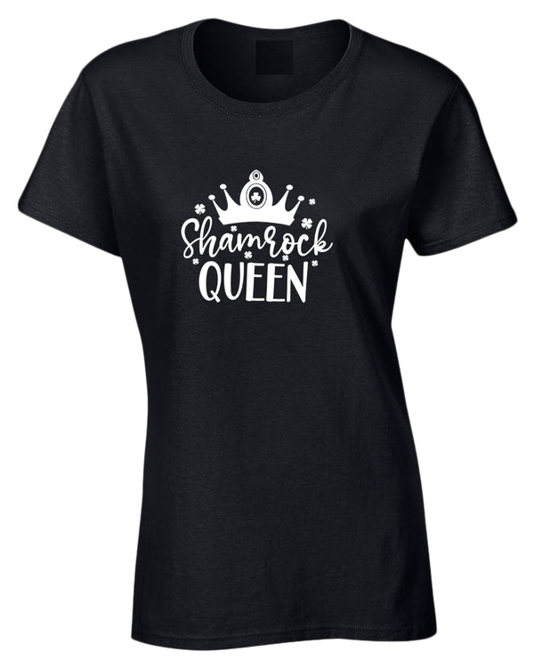 Shamrock Queen t-shirt women st patrick's day t-shirt - Fivestartees