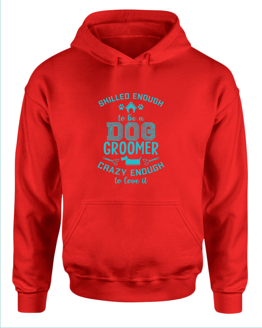 Skill enough to be a dog groomer hoodie, groomer hoodies - Fivestartees