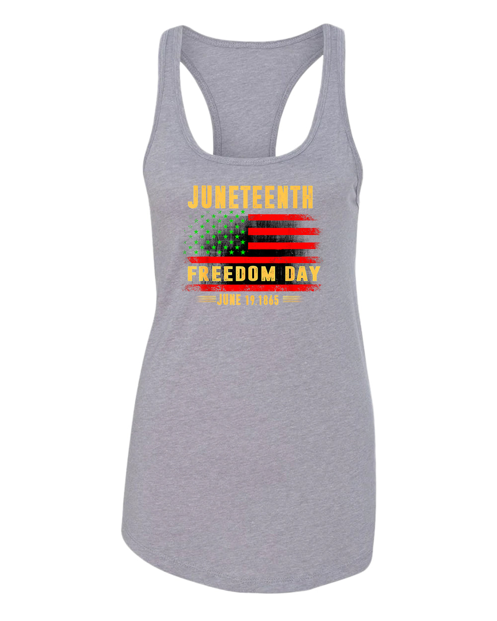 Freedom day june 19 1865 tank top juneteenth tank tops - Fivestartees