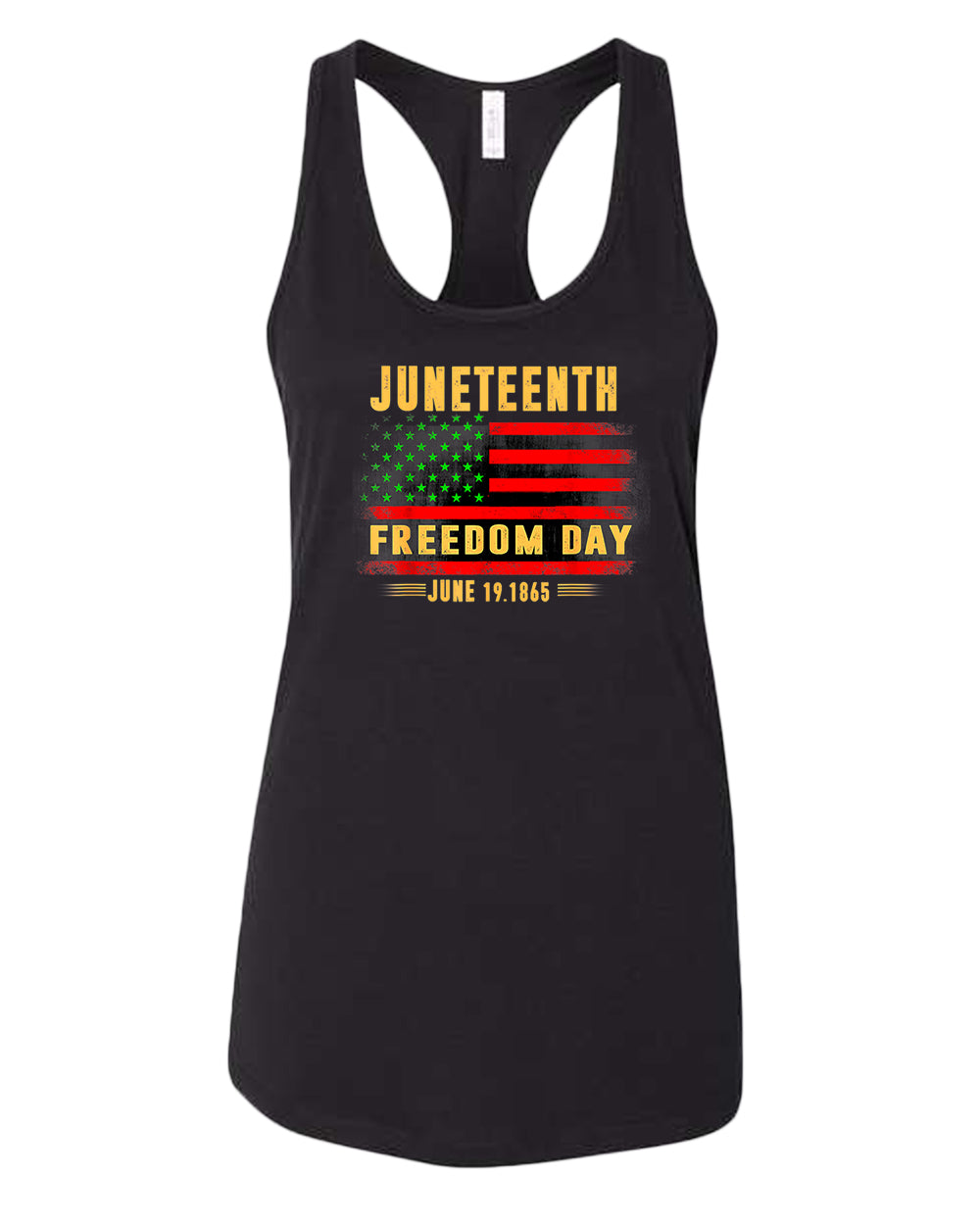 Freedom day june 19 1865 tank top juneteenth tank tops - Fivestartees