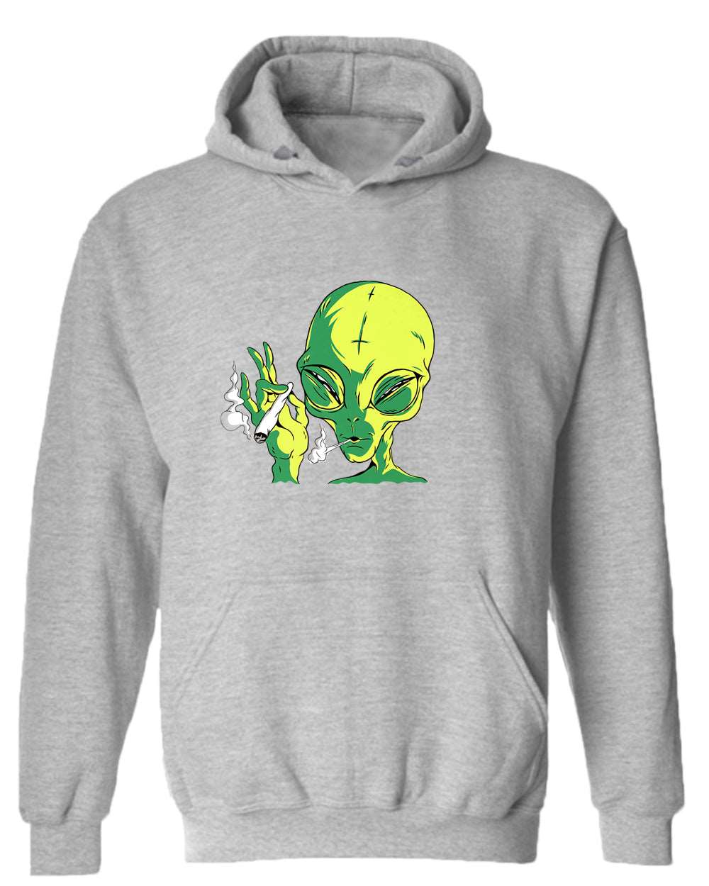 Alien smoke hoodie - Fivestartees