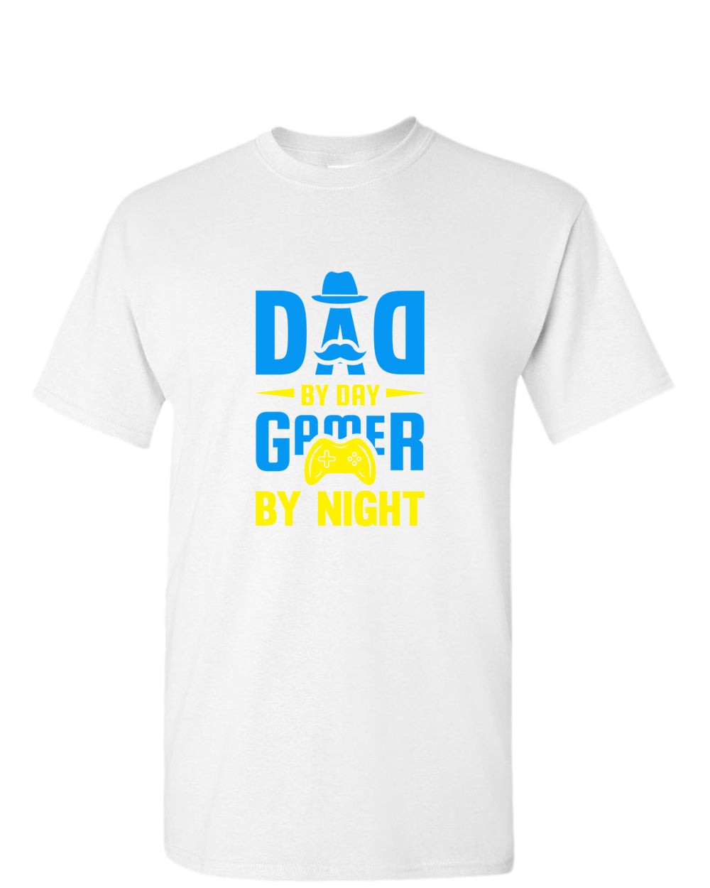 Dad by day gamer by night t-shirt, gamer dad t-shirt - Fivestartees