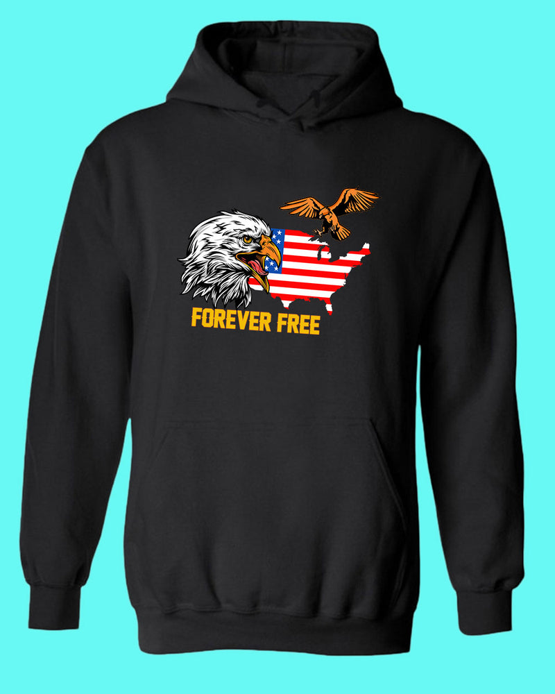 Forever Free America hoodie Eagle hoodie - Fivestartees