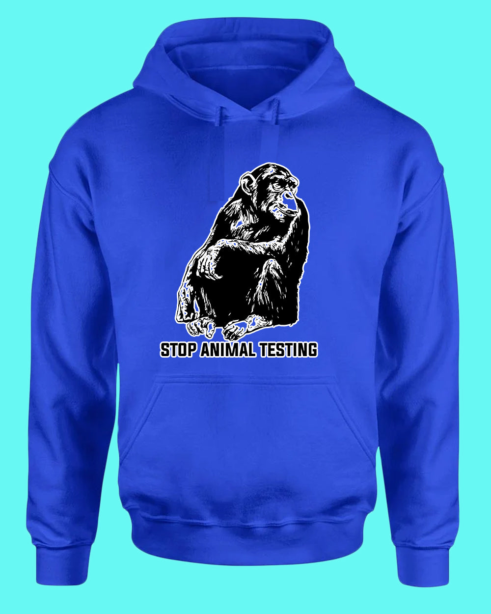 Stop Animals Testing Hoodie vegetarian Hoodie - Fivestartees