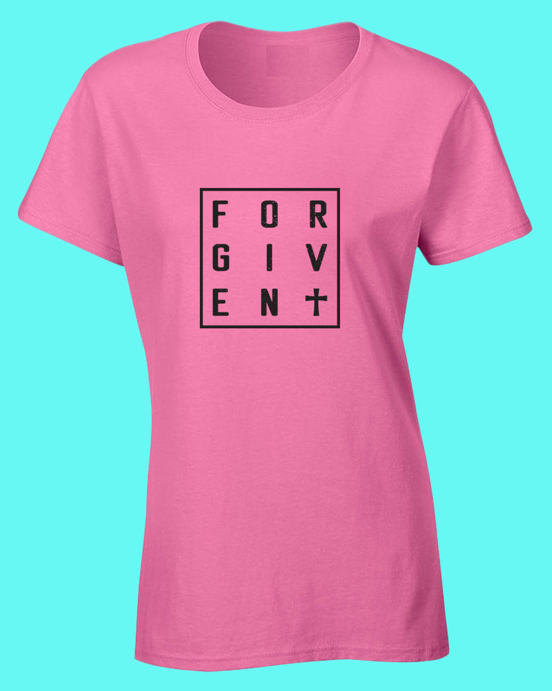 Forgiven Christians religious Women T-shirt - Fivestartees