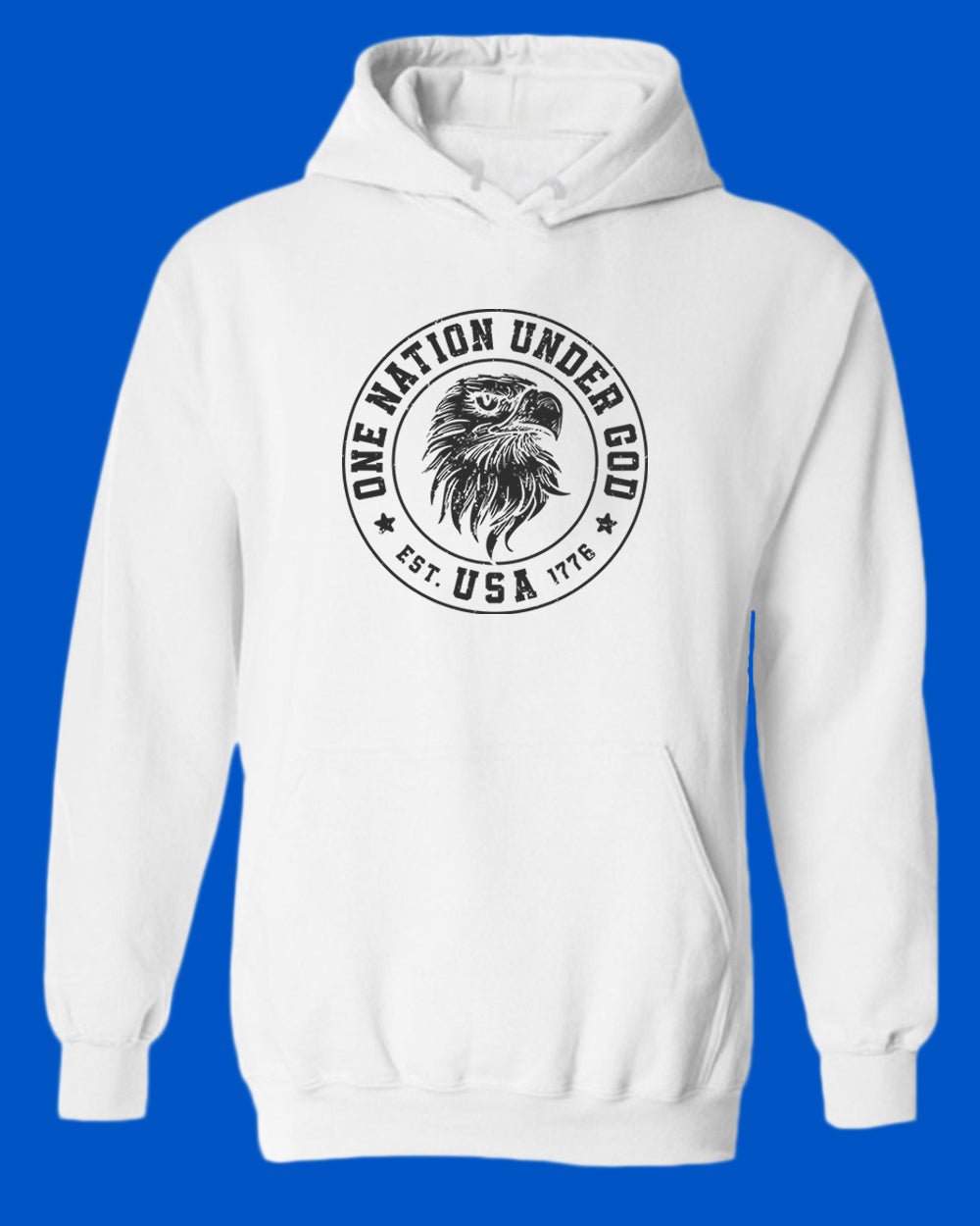 One Nation Under God 1776 hoodie - Fivestartees