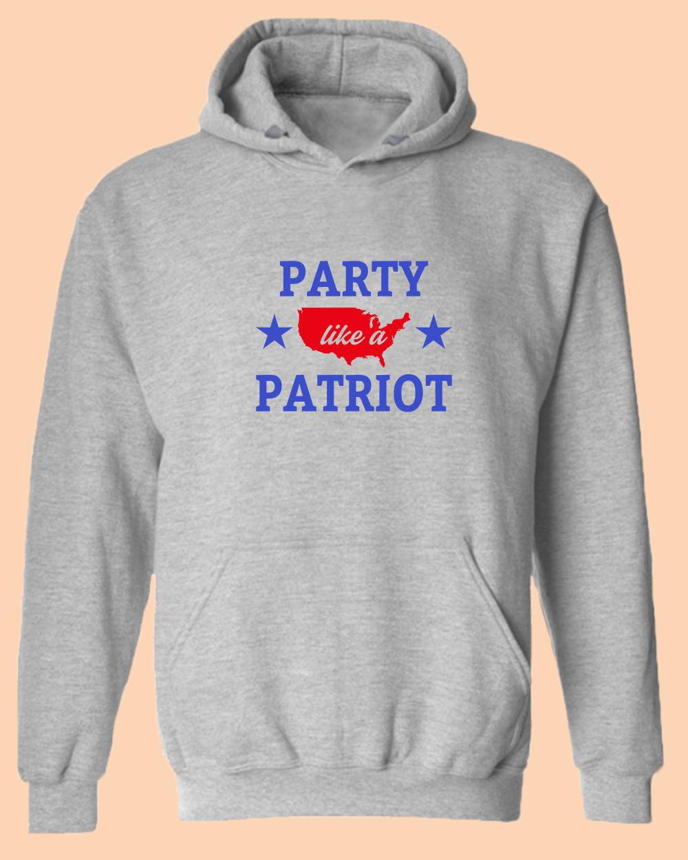 Party like a Patriot America hoodie - Fivestartees