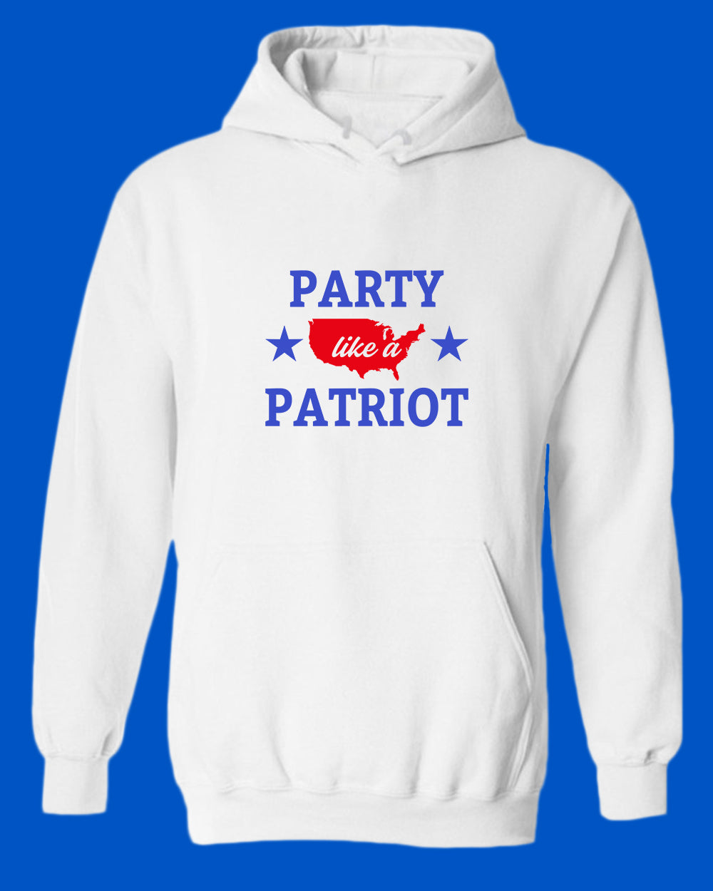 Party like a Patriot America hoodie - Fivestartees