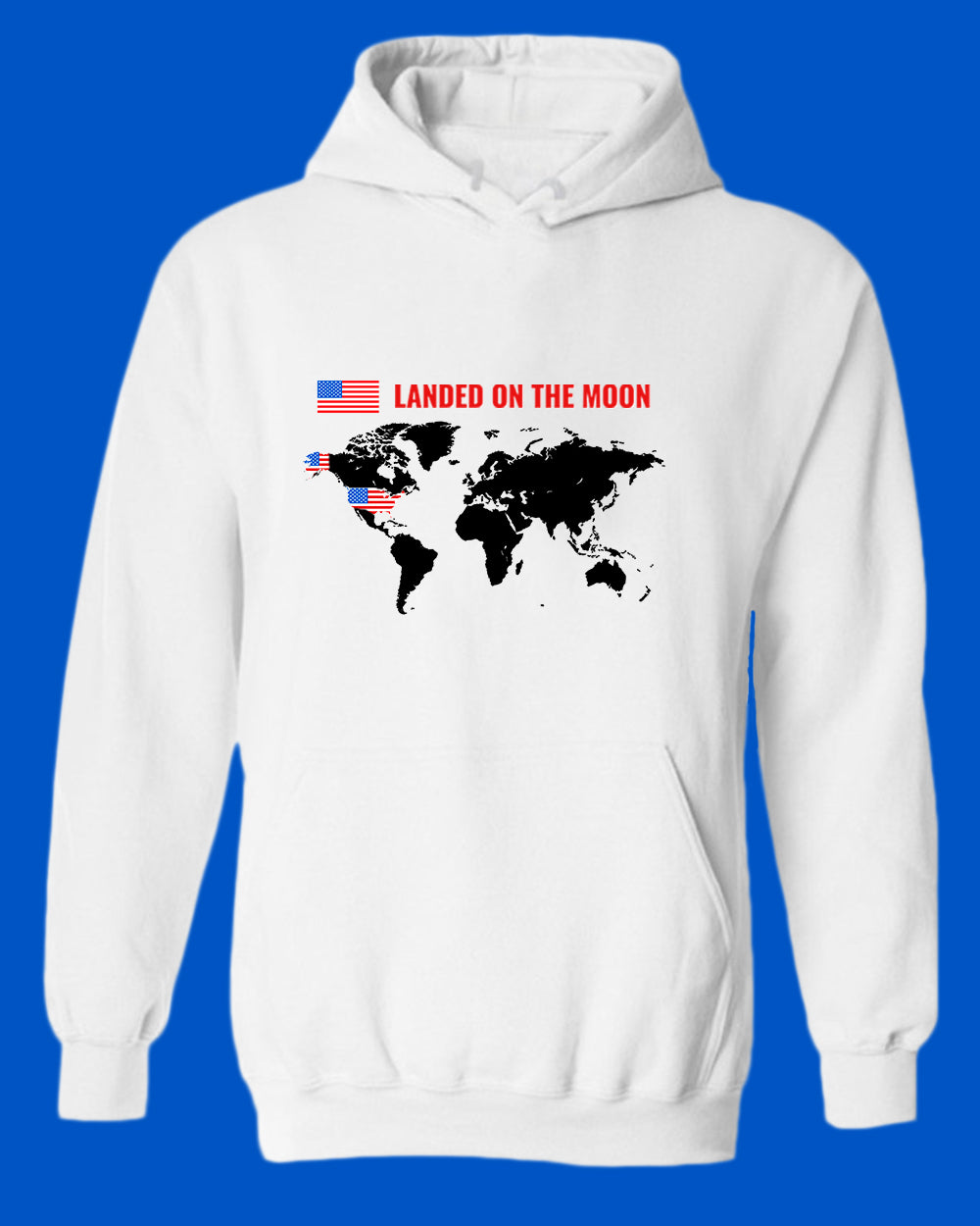 Landed on the Moon hoodie USA hoodie - Fivestartees