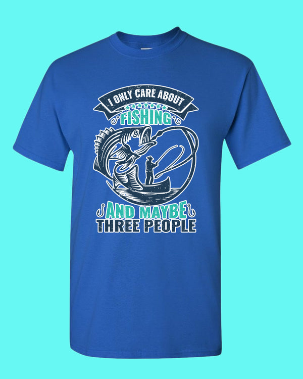 This Is What An Awesome Fishing Dad Looks Like Shirt, Fishing T-Shirt, M / Blue