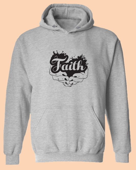 Faith In Jesus hand Hoodie - Fivestartees