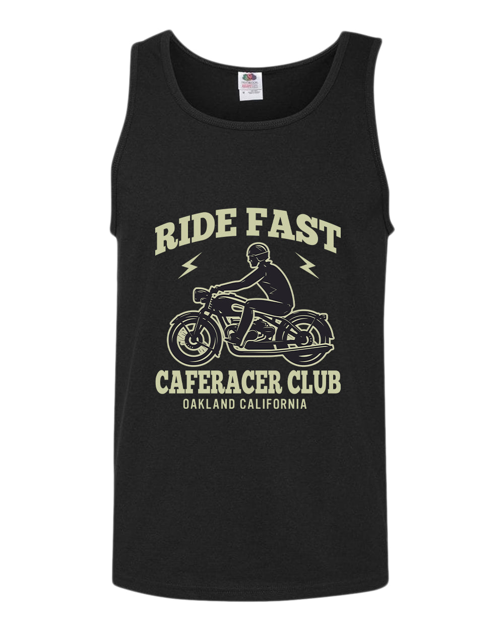 Caferacer club ride fast motorcycle california tank top - Fivestartees