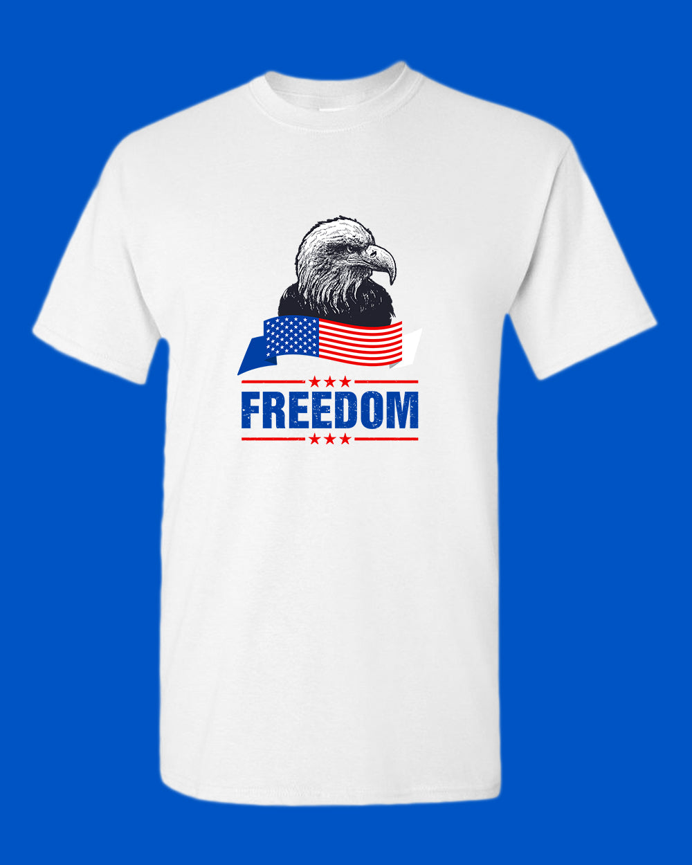 Freedom T-shirt with Eagle - Fivestartees