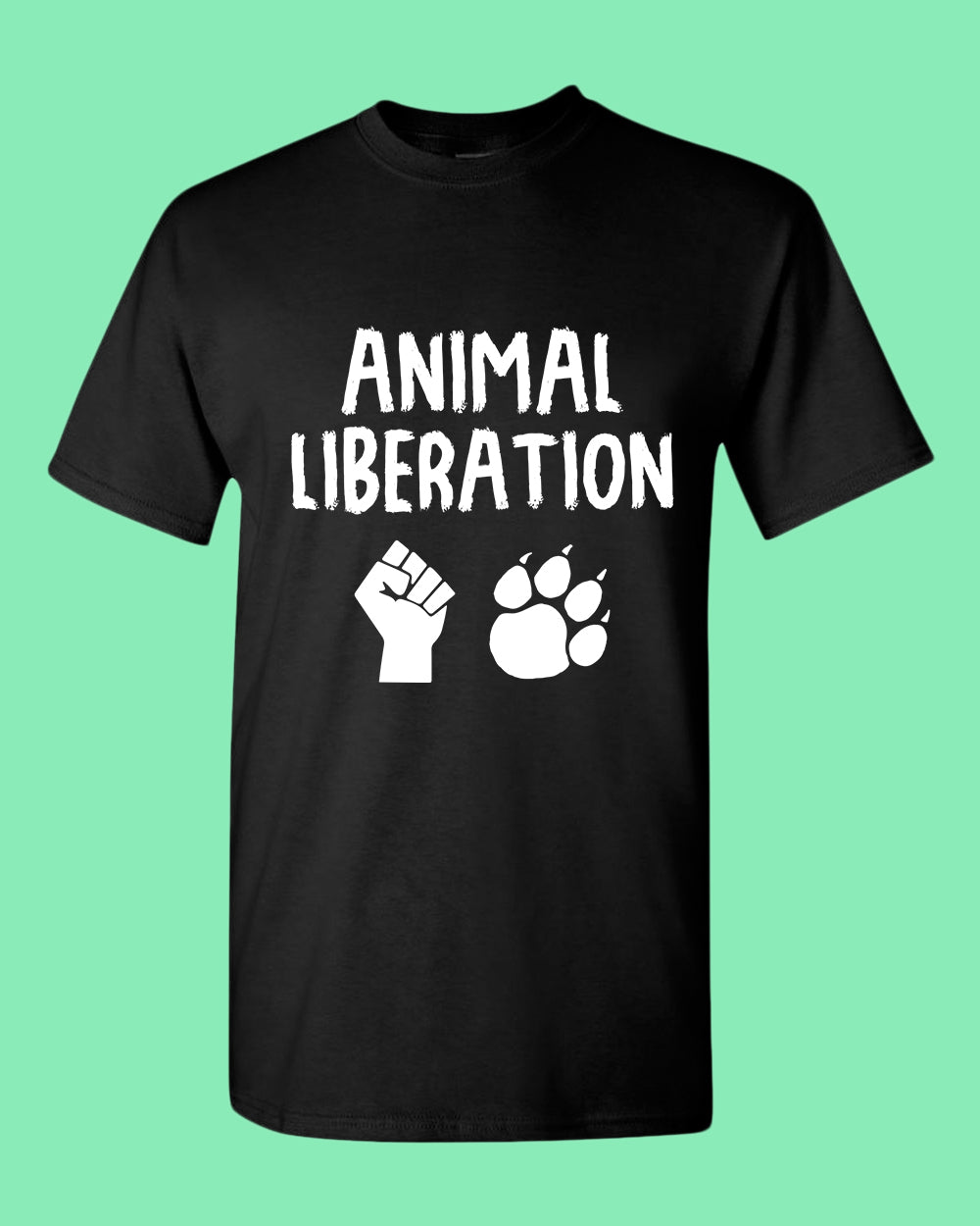 Animal Liberation T-shirt, Vegan shirt - Fivestartees