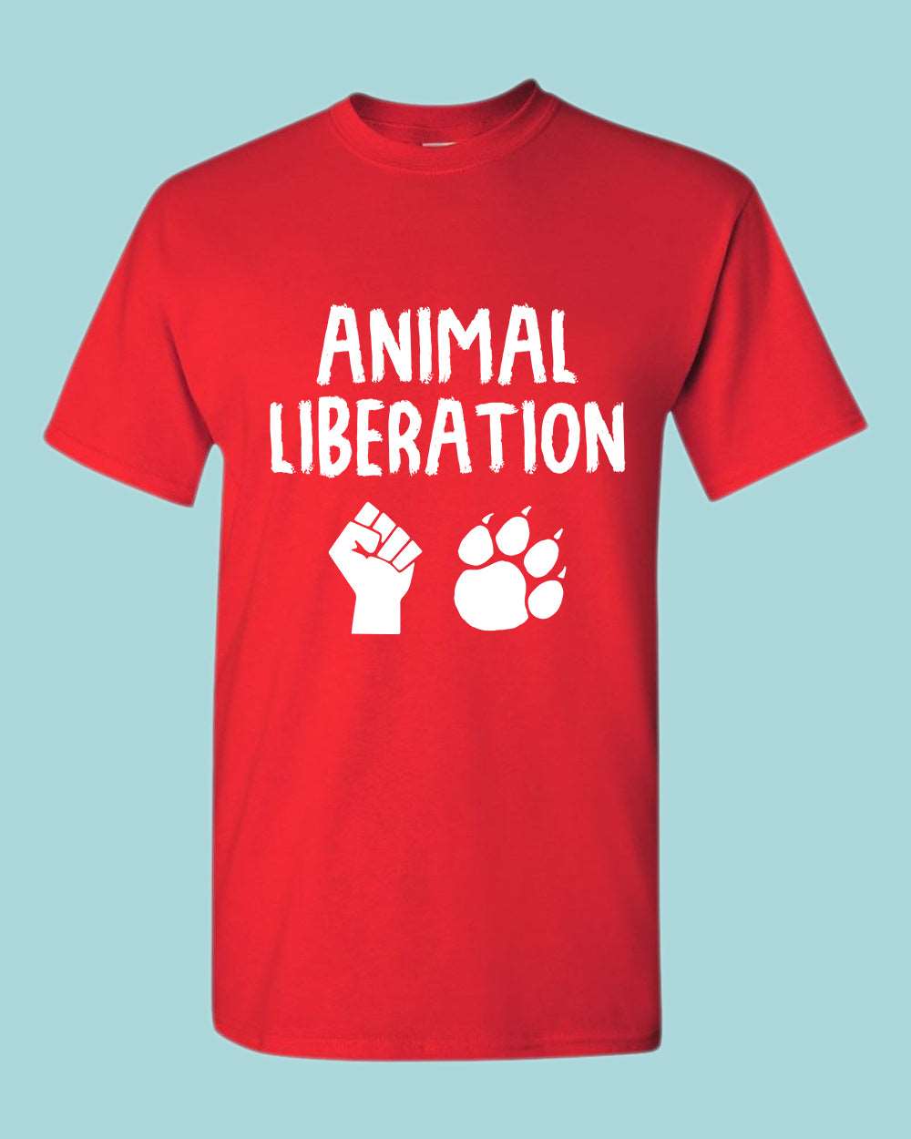 Animal Liberation T-shirt, Vegan shirt - Fivestartees