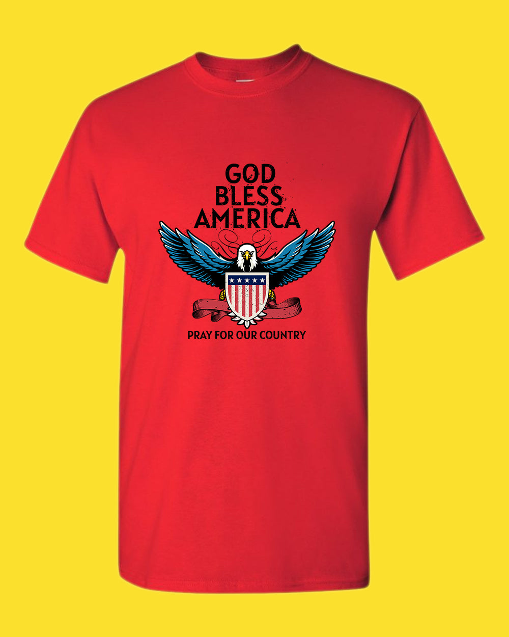 God Bless America pray for our Country T-shirt - Fivestartees