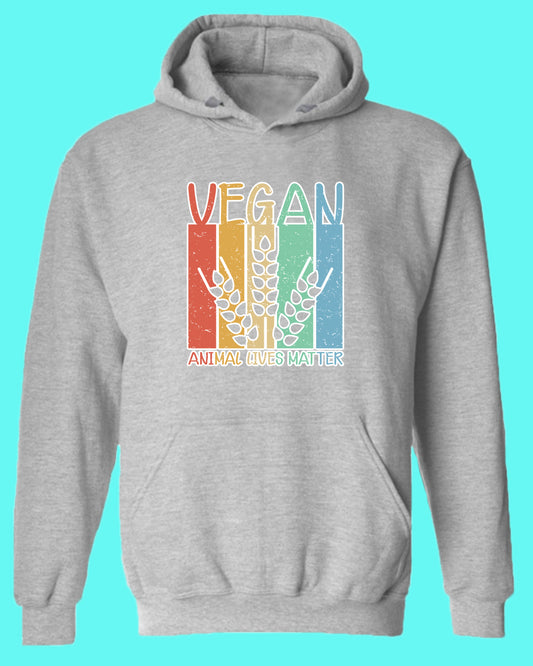 Vegan Animals Lives matter Hoodie, Vegan Hoodie - Fivestartees