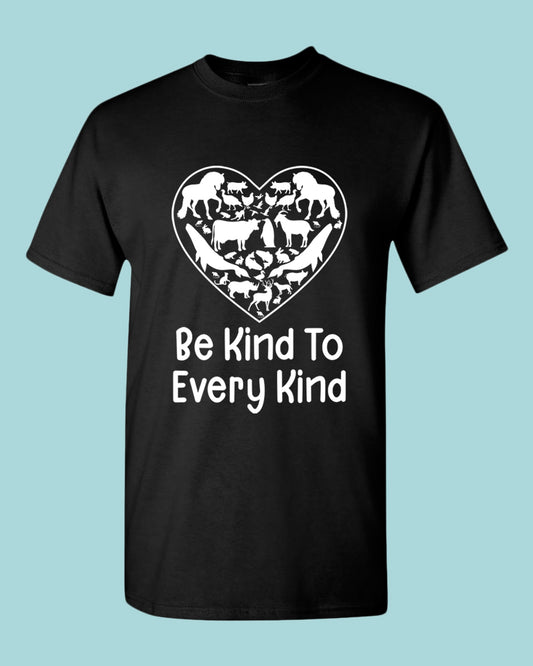 Be kind to Every kind shirt, vegan t-shirt - Fivestartees