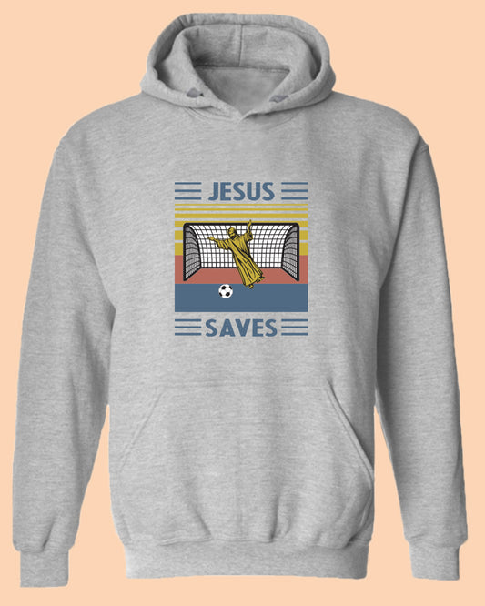 Jesus Saves Hoodie Jesus Goalee Hoodie - Fivestartees