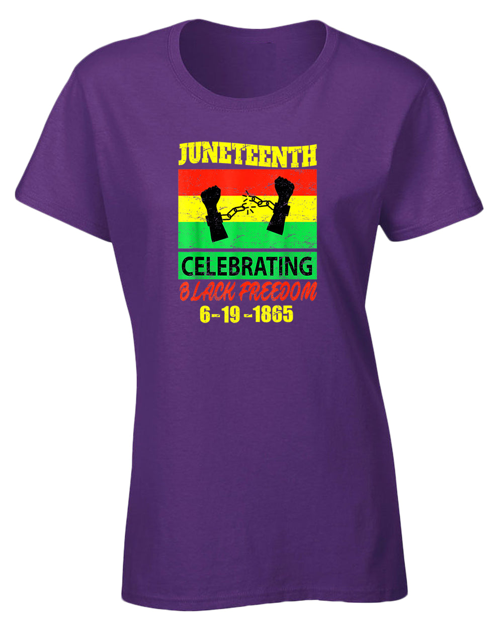 Celebrating black freedom t-shirt - Fivestartees