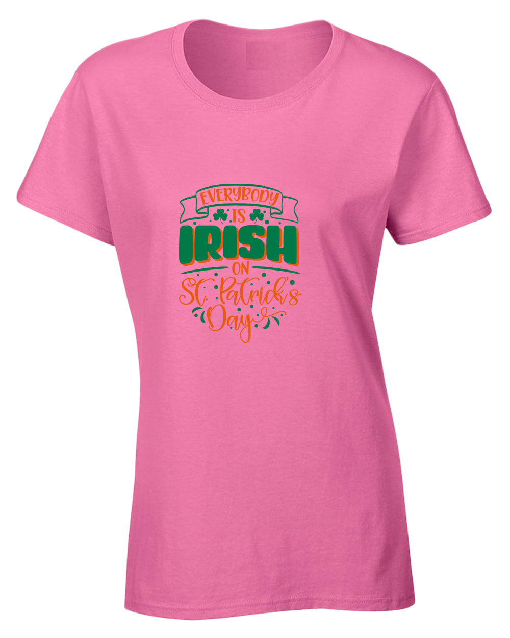 Everybody is Irish on St Patrick's day t-shirt women st patrick's day t-shirt - Fivestartees